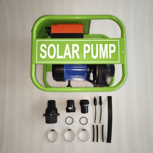 Bombas de Agua Centrífugas Solares de Superficie Portátiles de 1HP 2HP 3HP 750W AC/DC 48Vdc 300VDC/220VAC - Product Image 5