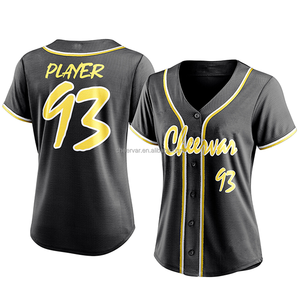 Drop Ship Baseball & Softball Wear Sublimation Baseball Trikot für die Jugend - Product Image 1