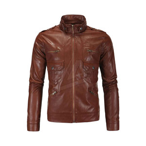 Fall Winter <b>Men</b> Leather <b>Jacket</b> Best Quality <b>Men</b> Leather <b>Jacket</b> Genuine Leather <b>Men</b> <b>Jacket</b> in Sale - Product Image 1