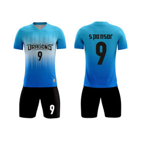 Conjunto de Uniforme de Fútbol Personalizado KUYI para Hombre y Niños, Jersey con Número Impreso para Entrenamiento de Equipo y Partidos, Compra en Grupo - Product Image 5