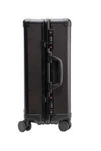 100% Real Carbon Suitcase 20in Carry-On <b>Luggage</b> with 360 Degree Swivel Universal Silent Casters - Product Image 2