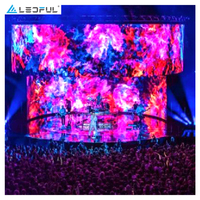 Écran LED d'intérieur P3 P3.91 1000 Nits 5000 Nits 500 x 500, panneau d'affichage géant à louer, écrans LED suspendus d'extérieur en stock