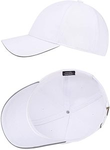 Benutzer definierte hochwertige verstellbare Freizeit Masters Sport Baseball Cap Blank Weiß Männer Frauen Outdoor Golf Hut - Product Image 3