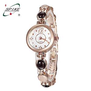 Affascinante <span class=keywords><strong>orologio</strong></span> <span class=keywords><strong>da</strong></span> polso <span class=keywords><strong>da</strong></span> donna con gioielli in pietra moda vogue per donna - Product Image 5