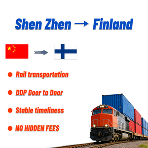 บริการขนส่งทางรถไฟจากจีนไปฟินแลนด์ พร้อมบริการขนส่งด่วนแบบ DDP ส่งถึงหน้าประตู 7 วันต่อสัปดาห์ บริการโลจิสติกส์ - Product Image 1