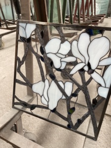 Bán buôn tùy chỉnh thủ công bán tròn và kính màu cho tường cửa và cửa sổ kính hai mặt - Product Image 3