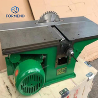 Table réglable avec interrupteur marche/arrêt, dégauchisseuse multifonction, moteur haute efficacité, certifiée CE ISO, équipement de travail du bois