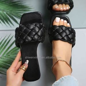 Zapatillas de <span class=keywords><strong>playa</strong></span> planas para mujer de nuevo estilo, zapatillas baratas de alta calidad para mujer, zapatillas al por mayor, gran oferta, sandalias de moda para mujer de <span class=keywords><strong>la</strong></span> vida diaria - Product Image 3