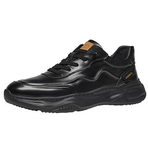 Zapatillas Deportivas para Hombre Milles, de Piel Genuina Premium, Tacón Medio, Suela de Goma Antideslizante, para Caminar - Product Image 5
