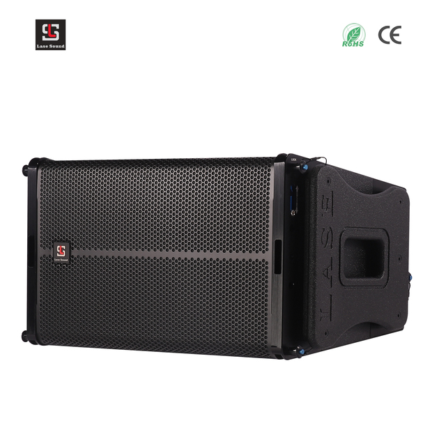 Lasesound LA-2 Single 12 Inch Professional Line Array Speaker 400W RMS 132dB Max SPL Stage Audio System CE RoHS Certified