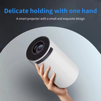 Projecteur portable Dazzler Android 11 4K natif 720P 150 ANSI double Wifi6 BT5.0 pour utilisation en extérieur, équipement de présentation