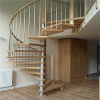 Escalier en bois avec escalier en colimaçon escaliers en bois garde-corps en verre