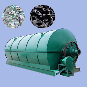 Tipo de lote Pirólisis de caucho Combustible Planta de aceite Residuos de neumáticos Máquina de aceite de pirólisis Planta de pirólisis de neumáticos - Product Image 2