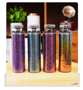 Mini bouteille sous vide en titane pur en forme de rouge à lèvres de 180 ml, tasse à eau isolée à double paroi Ti Slim Pocket, gobelet de voyage portable - Product Image 4