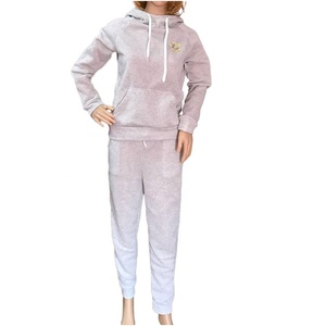 Custom Logo Women Autumn Long Sleeve Crew Neck <b>Crop</b> <b>Top</b> And Causal Trousers Set Fashion Latest Design Tracksuit - Product Image 5
