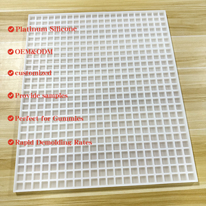 Moules à sucettes glacées à fond plat en gros, moules à sucettes en silicone pour <span class=keywords><strong>chocolat</strong></span>, bonbons en forme de chaussure, bonbons en gelée, ovales, antiadhésifs, résistants à la chaleur - Product Image 2