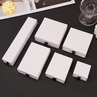 Boîte à tiroir coulissant de luxe IN PACK, taille et couleur personnalisées, logo, emballage en papier pour bijoux, montres, cadeaux