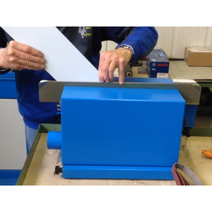 Ebavureuse de banc à bande abrasive Aceti pour tôle jusqu'à 2mm d'épaisseur - Product Image 2