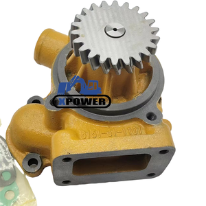 PC300-3 PC400-5 pompe à eau de moteur diesel d'excavatrice assy 6151-61-1121 6151-61-1101 utilisé pour le moteur 6D125 - Product Image 4