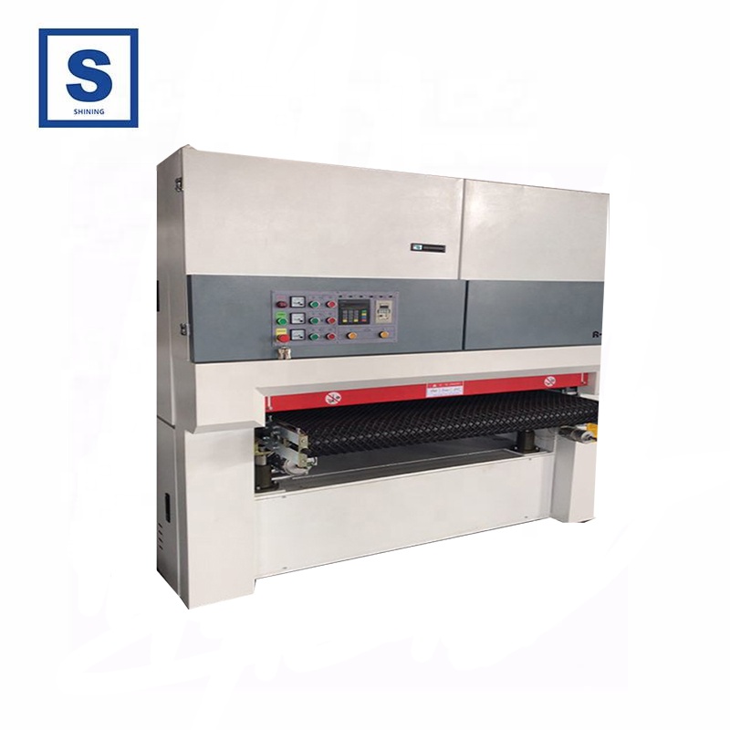 Фанерный барабанный шлифовальный станок с широким поясом шлифовальная машина для двухсторонней шлифовки