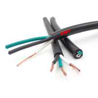Kabel Fleksibel PVC SVT 16 18AWG 2 3 4 Inti Isolasi Konduktor Tembaga Kabel Daya