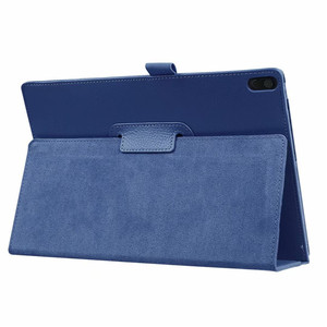 <span class=keywords><strong>Pour</strong></span> <span class=keywords><strong>tablette</strong></span> <span class=keywords><strong>Lenovo</strong></span> Tab M10 Plus 3rd Gen 10.1 pouces étui deux pliant main couture étui en cuir - Product Image 4