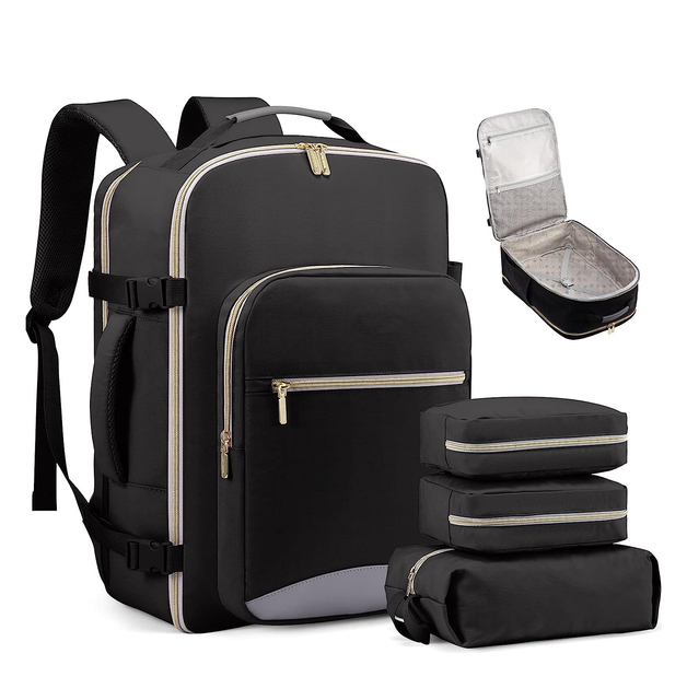 40L Luggage Carry on Backpack 17.3inch Large Daypack  for Outdoor Sports