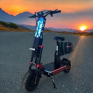 Dropshipping 8000w Dual Motor NFC Start Scooter 13/14 Inch <b>72v</b> 30-100ah <b>Battery</b> 100 Miles 150 Miles Long Range Electric Scooter - Product Image 1