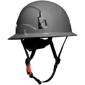 Casque de sécurité orange, type V, suspension à 6 points, non rainuré, à visière intégrale - Product Image 6