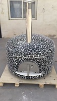 Four à pizza en briques de patio italien, four à pizza au bois de chauffage extérieur avec un nouveau design pour la cuisson