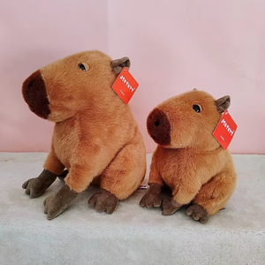 Lindo Peluche de Capibara, Decoración para el Hogar, Llavero de Capibara, Colgante de Peluche para Mochila, Regalo para Niños y Niñas - Product Image 4