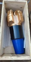Foret PDC de 6 pouces (152 mm) en acier au carbone forgé pour le forage de puits, équipement de forage
