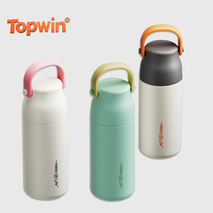Stainless Steel Vacuum Insulated Water Bottle 500ml with <b>Tea</b> <b>Infuser</b> Portable Leakproof Wide Mouth for Students Office Travel - Product Image 1
