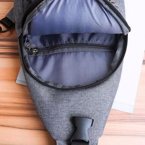 Mochila tipo bandolera de fábrica BSCI, bolso cruzado, mochila informal, bolso de pecho - Product Image 4
