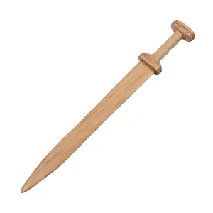 Espada de madeira espada gladius, bambu espada romana