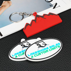 Fábrica al por mayor 2D/3D llavero de mosquetón de silicona suave logotipo personalizado Color ecológico no tóxico duradero - Product Image 2