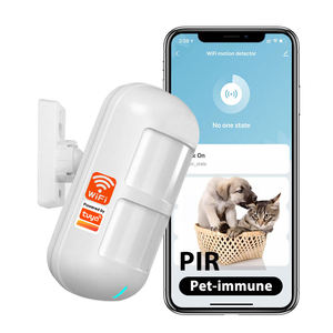 Détecteur infrarouge TY-PIR-7 Tuya Wi-Fi immunisé aux animaux de compagnie (moins de 25 kg) – Ultra faible consommation d'énergie, fonctionne sur batterie - Product Image 1