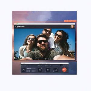 Logiciel d'enregistrement vidéo puissant Movavi Screen Recorder pour PC/MAC, téléchargement sur OneDrive - Product Image 1