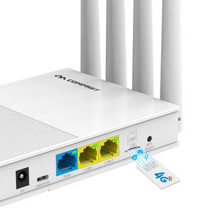 Comfast Melhor Mini Roteador Wifi Sem Fio 4G 5G LTE 300mbps Max LAN Taxa de Dados Função <span class=keywords><strong>USB</strong></span> com slot para cartão Sim - Product Image 2