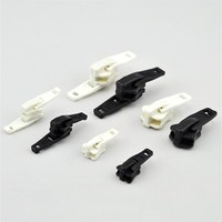 Têtes de fermeture éclair personnalisables en PVC écologique à double curseur autobloquant pour vêtements et tentes