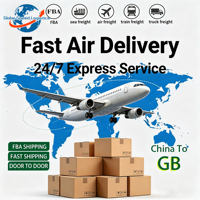 Services logistiques à prix compétitifs, agent de fret DDP porte-à-porte Chine-Royaume-Uni, fret aérien rapide DHL UPS AMZ FBA