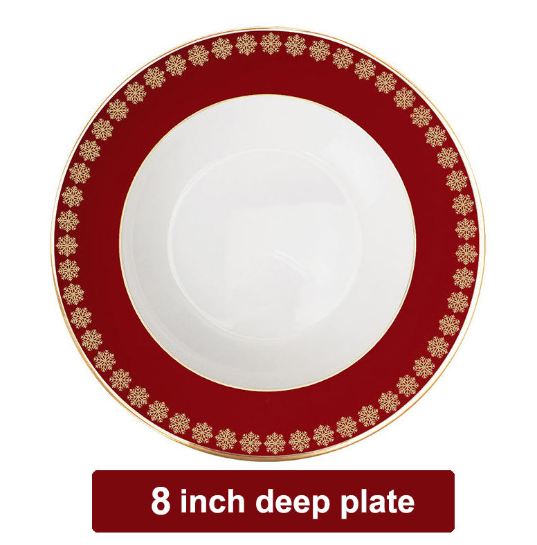 8 inch deep plate