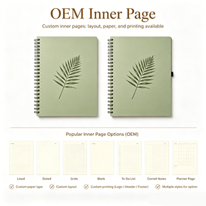 Großhandel Wire-O Spiralgebundenes Notizbuch 2027 mit individuellem Logo, A5 Hardcover, linierte Seiten, Journal-Planer, Schulbedarf, Geschenk - Product Image 3