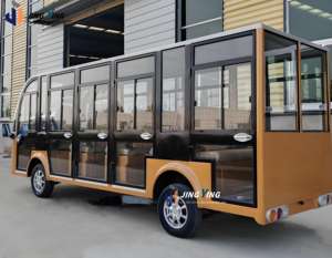Ventes directes d'usine d'autobus électriques touristiques Navette d'aéroport Production d'énergie solaire de 8 à 14 sièges d'autobus de luxe - Product Image 4