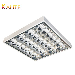 Văn Phòng Louver Phù Hợp Chìm & Trần Loại T8 Lưới Tản Nhiệt Ánh Sáng Lịch Thi Đấu 3X36W Đèn - Product Image 3