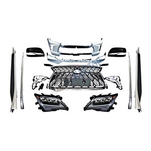 Proster — grille de pare-chocs avant pour voiture, kit de carrosserie pour <span class=keywords><strong>LX</strong></span> <span class=keywords><strong>570</strong></span> lx570 2008 — 2015, mise à niveau à 2016 TRD - Product Image 2