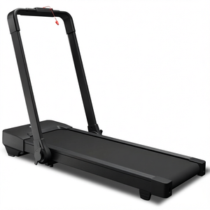 Foldable Motorized Desk Treadmill 4HP Electric <b>Walking</b> <b>Pad</b> 2-Level Manual Incline LCD Screen Home Use - Product Image 1