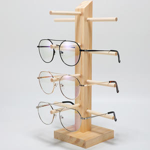 Montures de lunettes unisexes surdimensionnées ovales en métal avec protection anti-lumière bleue, monture complète, verres en acétate, modèle 1889 - Product Image 5