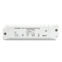 Fuente de alimentación de tamaño pequeño 24VDC Controlador LED 24W Voltaje constante Controlador de borde delantero
