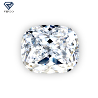 Pierres précieuses synthétiques en zircon cubique de couleur blanche, coupe à la machine de qualité 5A
